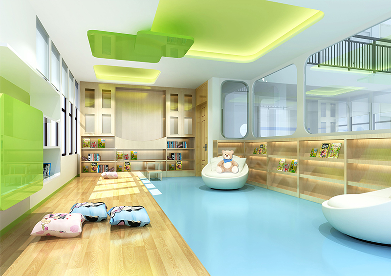 國際雙語幼兒園裝修設(shè)計(jì)效果圖