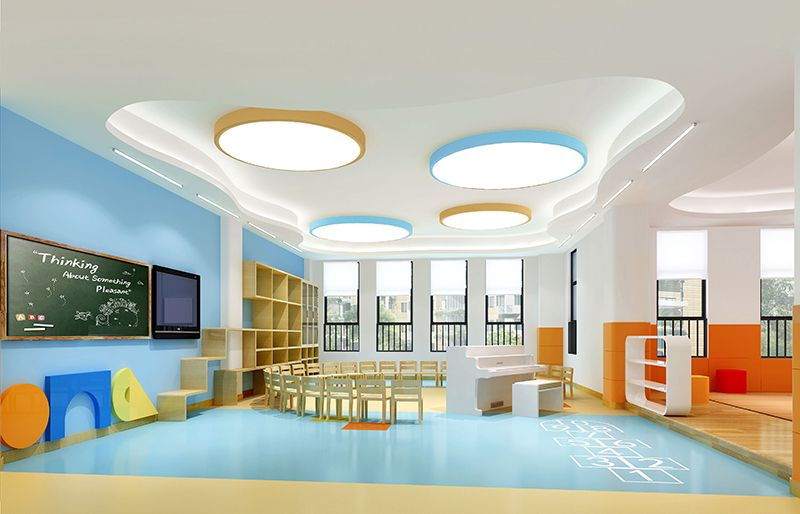 國際雙語幼兒園裝修設(shè)計(jì)效果圖